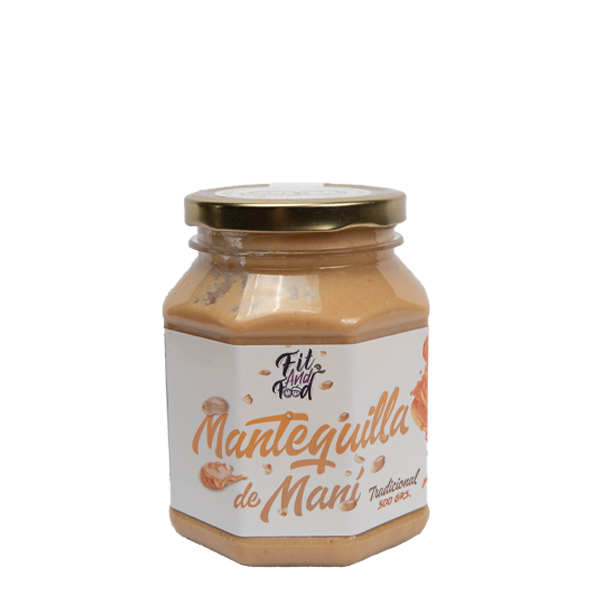 Mantequilla de mani fit and food